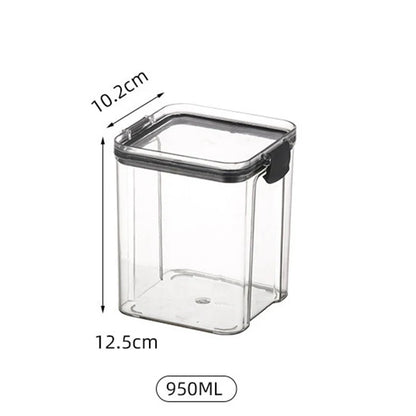 1PC Grain Jar Kitchen Sealed Container Food Fresh-keeping Box Refrigerator Organize Waterproof Durable Sealed Jar Large Capacity