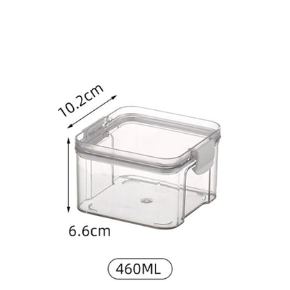 1PC Grain Jar Kitchen Sealed Container Food Fresh-keeping Box Refrigerator Organize Waterproof Durable Sealed Jar Large Capacity