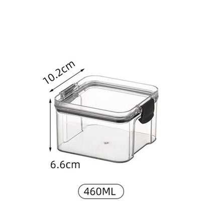 1PC Grain Jar Kitchen Sealed Container Food Fresh-keeping Box Refrigerator Organize Waterproof Durable Sealed Jar Large Capacity
