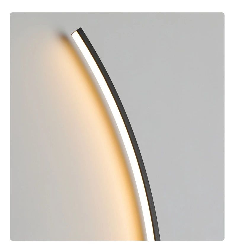Modern LED Wall Lamp Stripes Wall Sconce for Bedroom Bedside Living Room Study Stairs Home Decor Indoor Lighting Fixture Luster