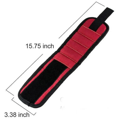 1PCS Magnetic Wristband for Holding Screws,Nails,Drilling Bits,Wrist Tool Holder Belts with Strong Magnets,Cool Gadgets for Men