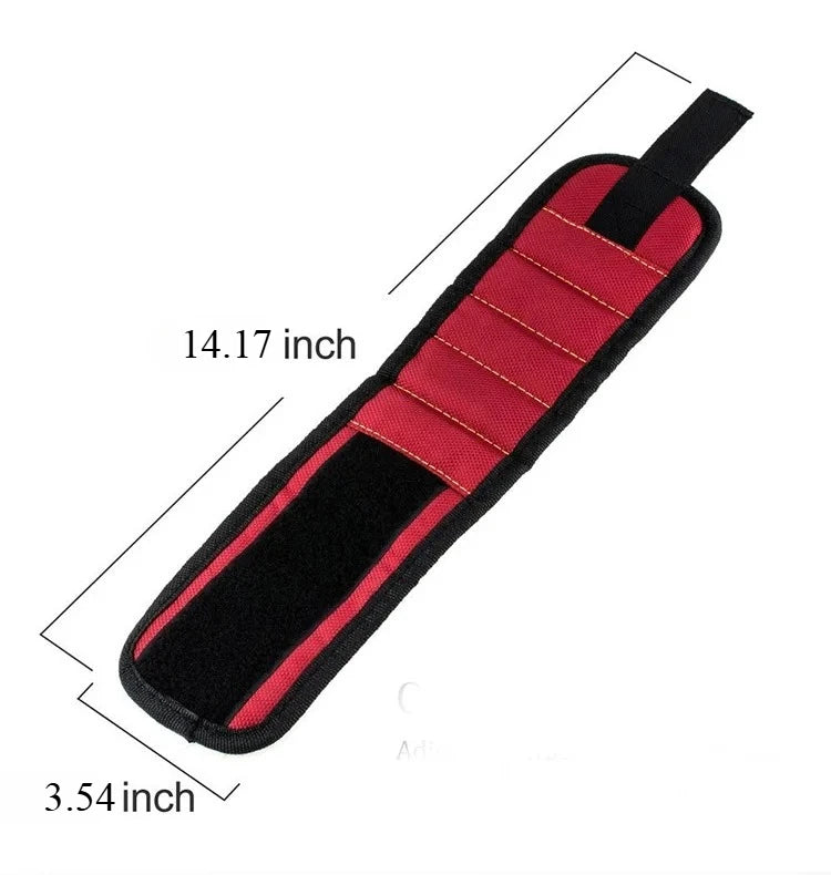 1PCS Magnetic Wristband for Holding Screws,Nails,Drilling Bits,Wrist Tool Holder Belts with Strong Magnets,Cool Gadgets for Men