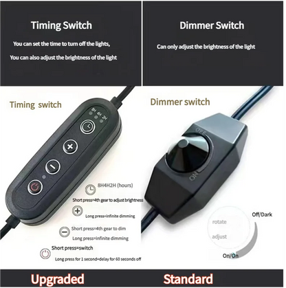 Nordic Art Candle Warmer Lamp Can Dimmer/Timing Semi-Arc  Aroma Lamp Without Fire Desktop Decoration For Bedroom/Living Room