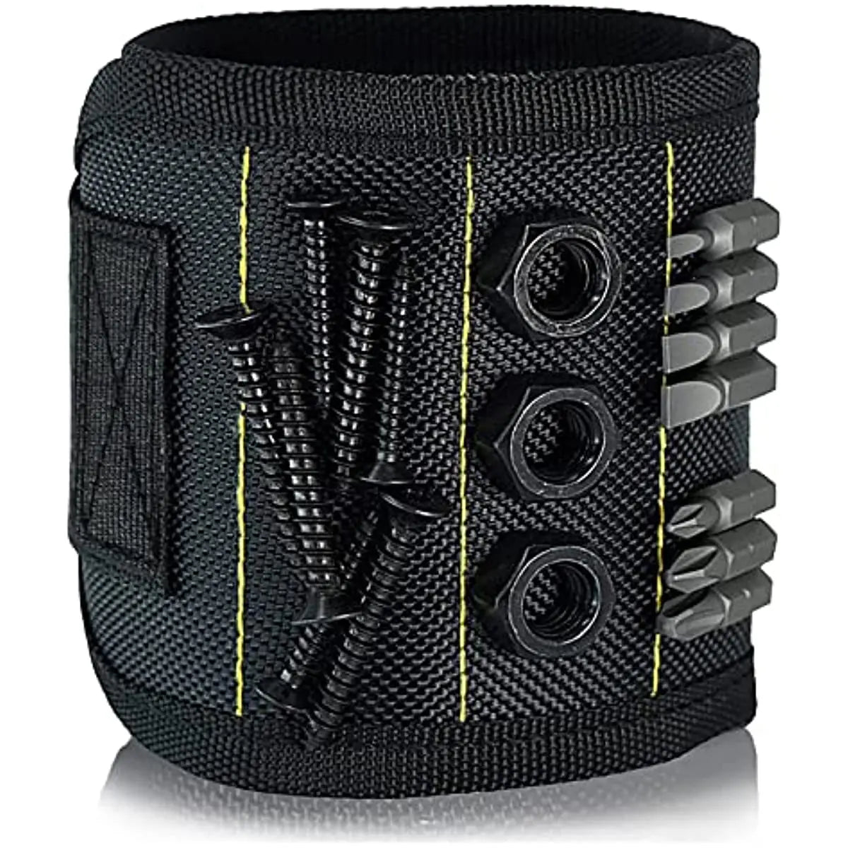 1PCS Magnetic Wristband for Holding Screws,Nails,Drilling Bits,Wrist Tool Holder Belts with Strong Magnets,Cool Gadgets for Men