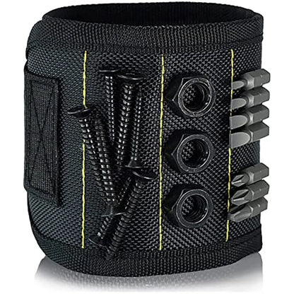 1PCS Magnetic Wristband for Holding Screws,Nails,Drilling Bits,Wrist Tool Holder Belts with Strong Magnets,Cool Gadgets for Men