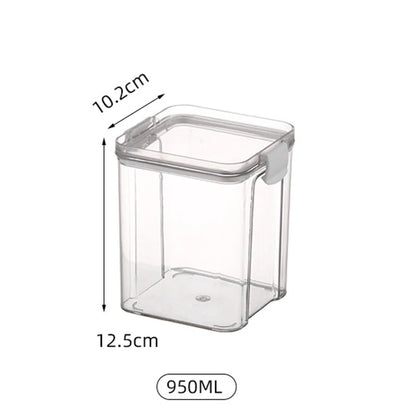 1PC Grain Jar Kitchen Sealed Container Food Fresh-keeping Box Refrigerator Organize Waterproof Durable Sealed Jar Large Capacity